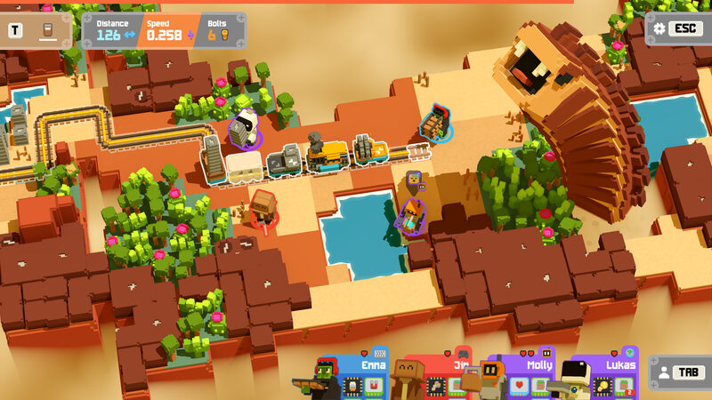 Unrailed! screenshot 1