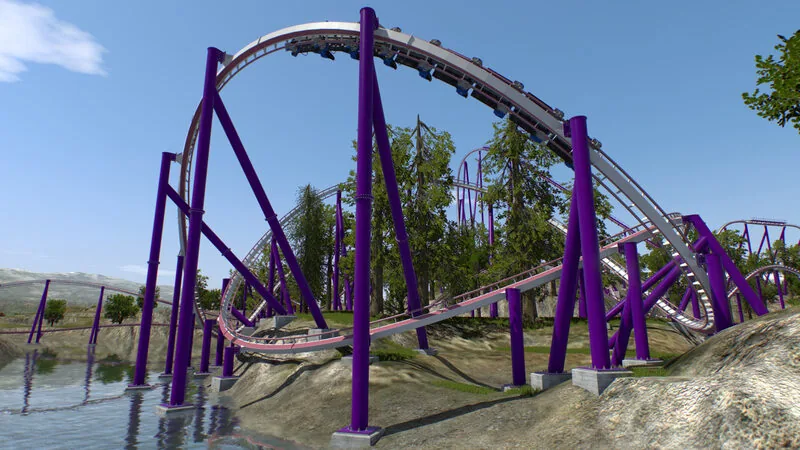 NoLimits 2 Roller Coaster Simulation screenshot 2
