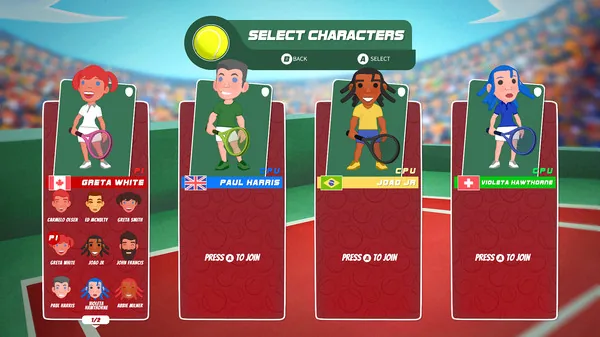 Super Tennis Blast screenshot 2
