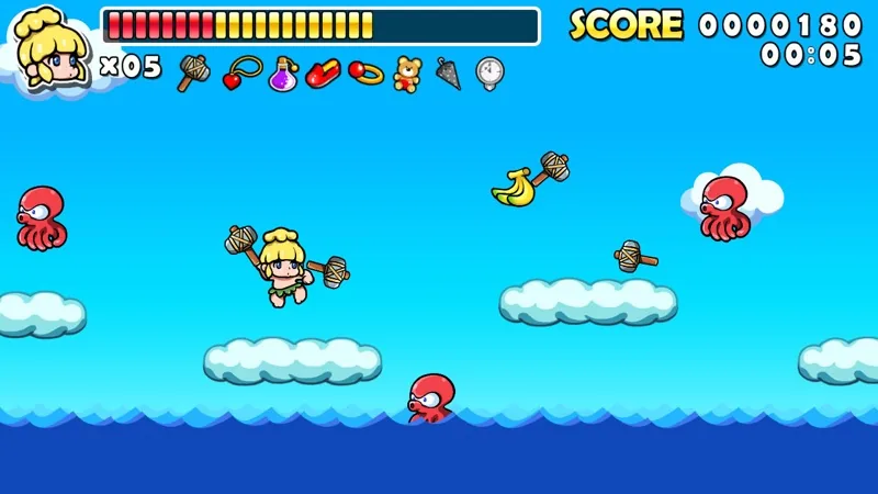 Wonder Boy Returns Remix screenshot 2