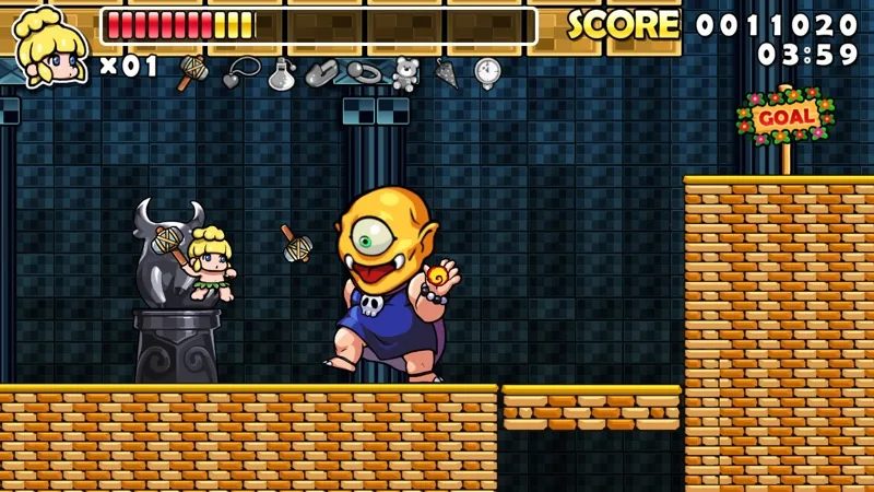 Wonder Boy Returns Remix screenshot 3