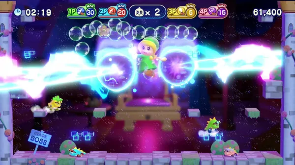 Bubble Bobble 4 Friends screenshot 1