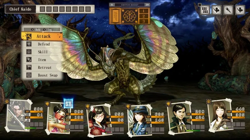 Undernauts: Labyrinth of Yomi screenshot 1