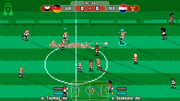 Pixel Cup Soccer - Ultimate Edition screenshot 2