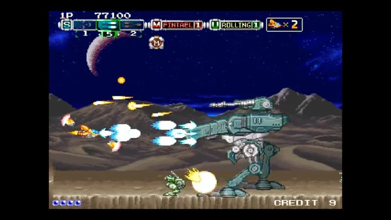 Andro Dunos II screenshot 2