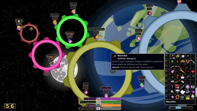 Hedgewars screenshot 1