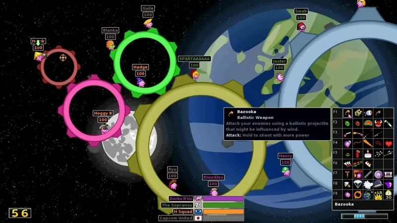 Hedgewars screenshot 1