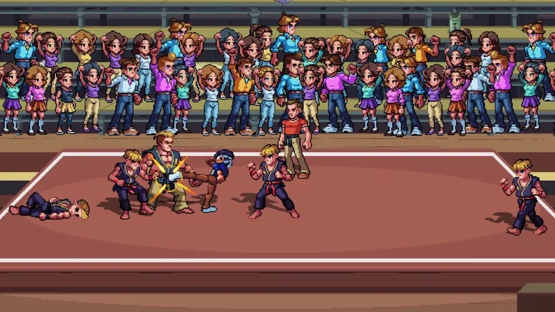 The Karate Kid: Street Rumble screenshot 1