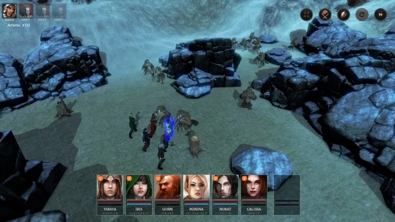 Realms of Arkania: Star Trail screenshot 1