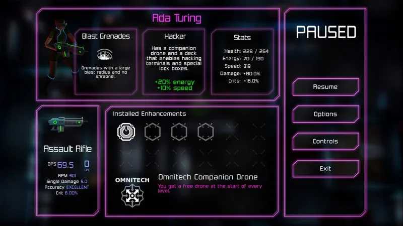 Neon Chrome screenshot 3