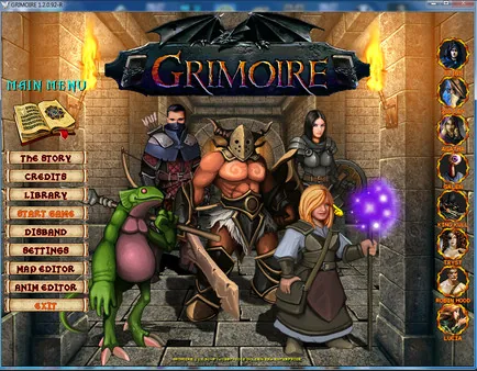 Grimoire: Heralds of the Winged Exemplar screenshot 1