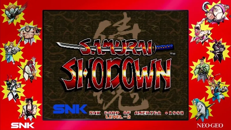 Samurai Shodown NeoGeo Collection screenshot 1