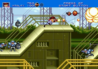 Gunstar Heroes screenshot 1