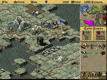 Lords of the Realm II screenshot 1