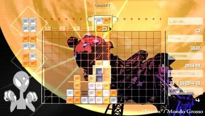Lumines screenshot 1