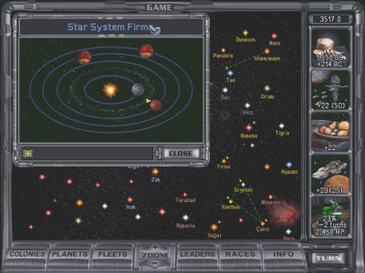 Master of Orion II: Battle at Antares screenshot 2