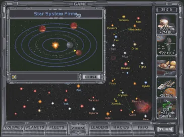 Master of Orion II: Battle at Antares screenshot 2