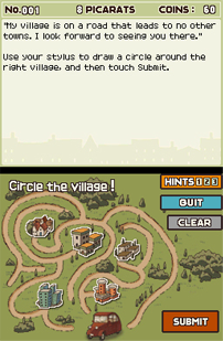 Professor Layton and the Curious Village screenshot 2