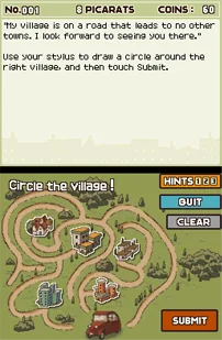 Professor Layton and the Curious Village screenshot 2