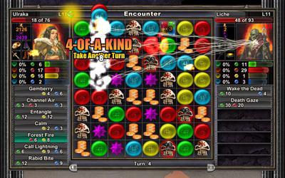 Puzzle Quest: Challenge of the Warlords screenshot 2
