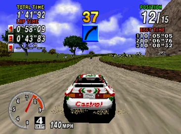 Sega Rally Championship screenshot 1