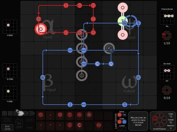 SpaceChem screenshot 1