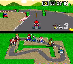 Super Mario Kart cover