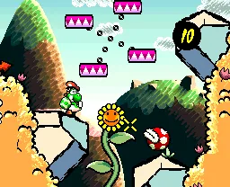 Super Mario World 2: Yoshi's Island screenshot 1
