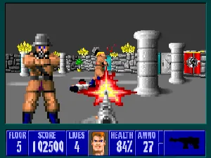 Wolfenstein 3D screenshot 2