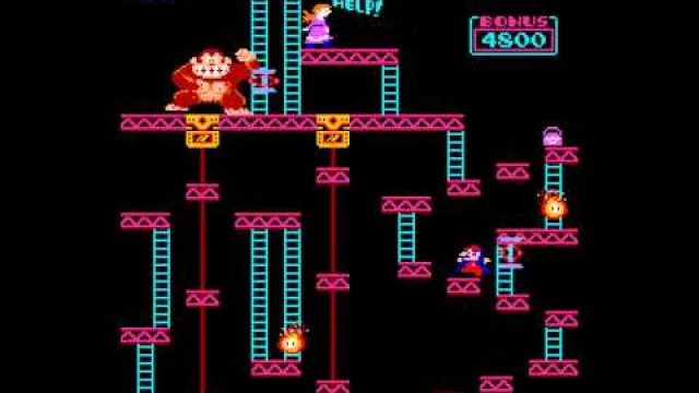Longplay video of Donkey Kong